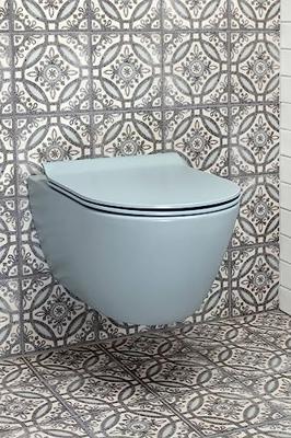 Ben Segno 2.0 hangtoilet met toiletbril compact Xtra glaze+ Free flush mat azuur