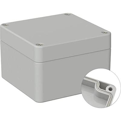 TRU COMPONENTS TC-9065652 Industriële behuizing 122 x 120 x 85 ABS Grijs-wit (RAL 7035) 1 stuk(s)