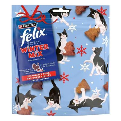 PURINA Felix Winter Mix Turkey&Cranberries - Kattensnoepje - 200g