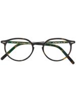 Lunor round frame glasses - Brown - thumbnail