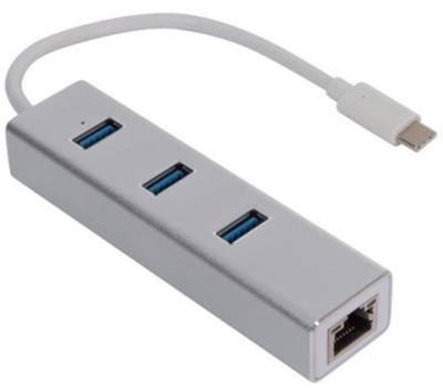 USB-C 3.1 hub 3x USB-A 3.0 + 1x 8P8C (RJ45) Velleman PCMP202 USB-C 3.1 hub 3x USB-A 3.0 + 1x 8P8C (RJ45) Velleman PCMP202
