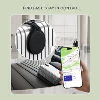 Satechi FindAll vegan-lederen baggage tag met FindMy - Black - thumbnail