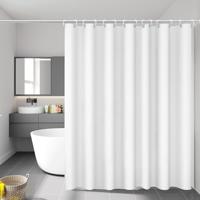 Douchegordijn Exma Wit PVC 140 x 180 cm - thumbnail