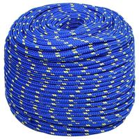 Boottouw 6 mm 25 m polypropyleen blauw - thumbnail