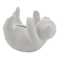 Creativ Company Terracotta dierenspaarpot luiaard, 6st. - thumbnail