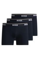 Boss boxershorts Power 3-pack donkerblauw - thumbnail