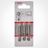 Bosch Accessoires Bit extra-hard PH 2, 49 mm 3st - 2607001528 - thumbnail