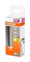 OSRAM HOMELIGHTING 4058075432673 LED-lamp Energielabel E (A - G) R7s Ballon 16 W = 125 W Warmwit (Ø x l) 29 mm x 118 mm 1 stuk(s) - thumbnail