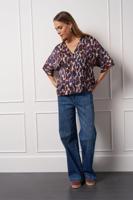 Studio Anneloes Madison Animal Top 13204 T-shirt Lange Mouw 9997 Multi Color - thumbnail