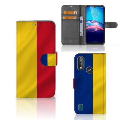 Bookcase Moto E6s Bookstyle Case Roemenië