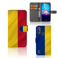 Bookcase Moto E6s Bookstyle Case Roemenië - thumbnail