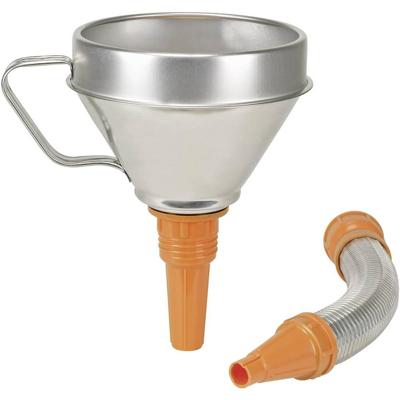 Pressol Kombitrichter Stahlblech verz. mit flexiblem Auslauf 02645 Trechter 1.3 l 160 mm