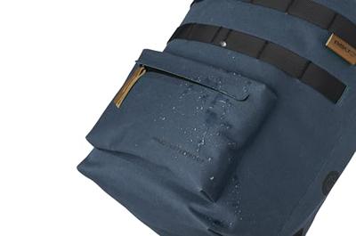 AGU Convoy Dubbele Fietstas Urban Click&apos;nGo MIK - Blauw - Waterdicht