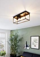 Eglo Zwarte plafondlampSilentina - 98333 - thumbnail