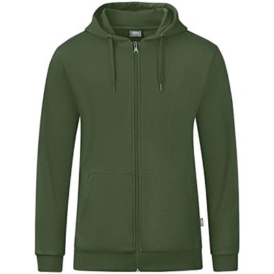 JAKO C6820 Jas Met Kap Organic - Olijf - 3XL