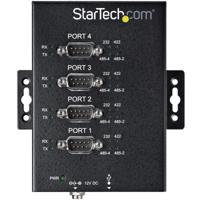 StarTech.com 4 Port Seriële USB Hub naar RS-232/422/485 Adapter, Industriële USB 2.0 naar DB9 Serial Converter Hub, IP30 Rated, Din Rail Monteerbaar, 15kV ESD Bescherming (ICUSB234854I) - thumbnail