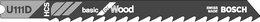 Bosch Professional U111D Decoupeerzaagblad Basic for Wood VE=3 - 2608637559 - thumbnail