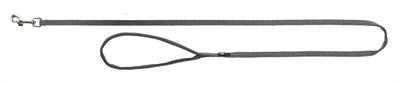 TRIXIE HONDENRIEM PREMIUM GRAFIET GRIJS 100X2 CM TRIXIE HONDENRIEM PREMIUM GRAFIET GRIJS 100X2 CM
