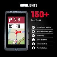 Sigma fietscomputer rox 12.1 evo night gray set sensoren - thumbnail