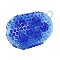 Borstel magneet massage blauw - thumbnail