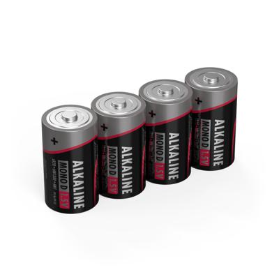 Ansmann LR20 Red-Line D batterij (mono) Alkaline 1.5 V 16000 mAh 4 stuk(s)