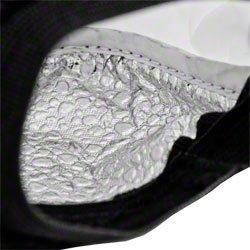 Walimex universele stofdiffuser (geschikt voor compacte flits, max. Omtrek: ca. 25 cm)., Single, zwart, wit