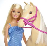 BARBIE Speelset pop en paard - thumbnail