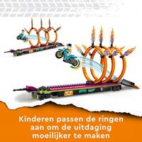 Lego City Stuntz 60357 Stunttruck en Ring of Fire Uitdaging - thumbnail