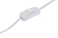 Bureaulamp Home ESPRIT Bruin Linnen Metaal Touw 25 x 25 x 60 cm - thumbnail