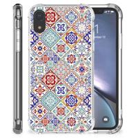 Apple iPhone Xr Anti-Shock Hoesje Tiles Color - thumbnail