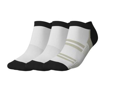 CRIVIT 3 Paar dames sportsokken (wit/zwart, 35-38) CRIVIT 3 Paar dames sportsokken (wit/zwart, 35-38)