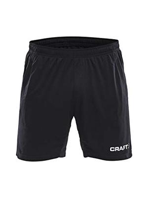 Craft 1905610 Progress Practise Shorts M - Black/White - XL