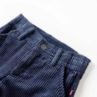 Kinderbroek 116 ribfluweel marineblauw - thumbnail