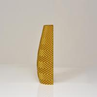 Felicia 3D wandvaas 18x8x5cm Goud Metallic - thumbnail