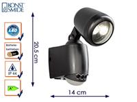 KonstSmide SchijnwerperPrato met bewegingsmelder - 7693-750 - thumbnail