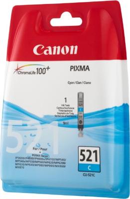 Canon Inktcartridge CLI-521 C Origineel Cyaan 2934 B 001
