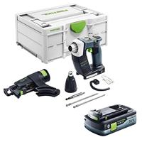 Festool DWC 18-4500-Basic-4,0 DURADRIVE Accu Schroefautomaat 18V 4.0Ah in Systainer - 577056 - thumbnail