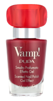 Pupa Milano - Pupa Vamp! Scented Nail Polish 9 ml 204 Passionate Red Nagellak - thumbnail