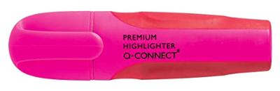 Q-CONNECT Premium markeerstift, roze Q-CONNECT Premium markeerstift, roze