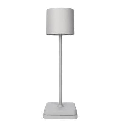 TouchDim Oplaadbare LED Tafellamp - Dimbaar via aanraking - Binnen en buiten - Grijs (kopie)
