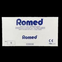 Romed Vinyl handschoen niet steriel gepoederd S 100 Stuks - thumbnail