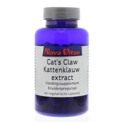 Nova Vitae Cats claw kattenklauw 500 mg 90 Capsules