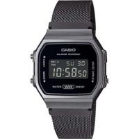 Horloge Uniseks Casio A168WEMB-1BEF Zwart (Ø 36 mm) (Ø 38,5 mm) (Ø 34 mm) - thumbnail