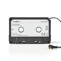 Nedis ACON2200BK Cassette-adapter 3,5 Mm Mannelijk Zwart - thumbnail