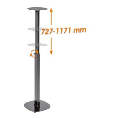 My Wall HS 23 L Luidsprekerstaander Uittrekbaar, Vloerstandaard, In hoogte verstelbaar Zwart 2 stuk(s) My Wall HS 23 L Luidsprekerstaander Uittrekbaar, Vloerstandaard, In hoogte verstelbaar Zwart 2 stuk(s)