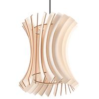 Hanglamp ORIANA hout - thumbnail