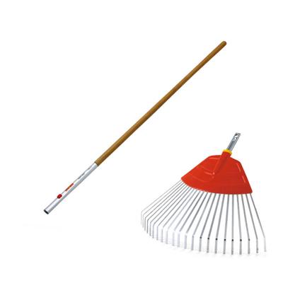 WOLF-Garten Multi-star UF-M Bladhark + multi-star ZM 140 Essenhouten steel WOLF-Garten Multi-star UF-M Bladhark + multi-star ZM 140 Essenhouten steel