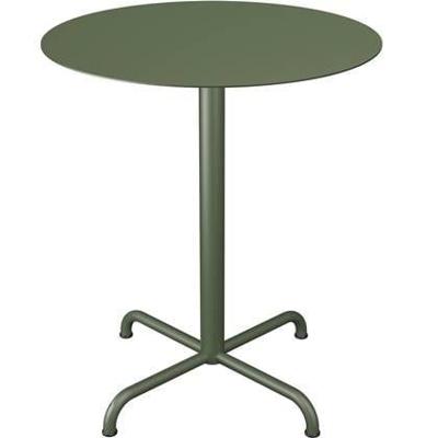 Houe Pico tuintafel Ø64 cm Olive Green star onderstel