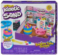 Kinetic Sand speelzand regenboog taartwinkel - thumbnail