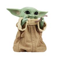 Hasbro star wars - galactic snackin' grogu speelfiguur - thumbnail